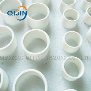 Wear Resistant Alumina Ceramic Tube with Thin Wall and Shoulder