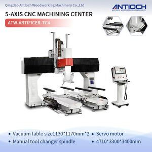 Furniture Precision Carving Five Axis Single Arm Machining Center CNC Machine CNC Router Woodworking Machinery