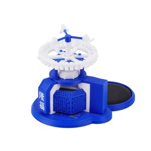 Efficient Blue Color Solar Energy Circular Knitting Machine Model
