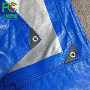 Heavy Duty 150GSM Reinforced Black Corner Tarpaulin