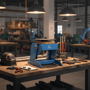 100kg Automatic Tube Pump Welding Positioner Table