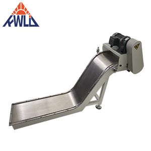 Magnetic Cuttings Removal Tool Conveyor for Workshop Using