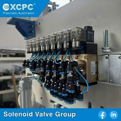 4V210-08 5/2 Way Single Aluminum Alloy Pneumatic Air Control Solenoid Valve