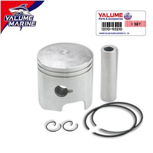 Suzuki Marine Parts Piston Ring Set Outboard 12110-93120 93130-050 DT 9.9HP 15HP 59.5MM O/S 0.50 2-stroke Engine Boat Motor