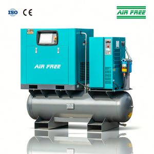 Integrated 15HP 16bar Combined Screw Compressor with Tank and Dryer