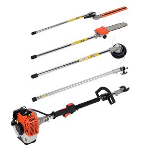 26cc Multifunctional Grass Cutter Pole Pruner Hedge Trimmer for Garden Shrub Cutting