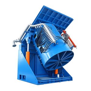 Low-Energy Consumption Medium Frequency Hydraulic Tilting Induction Melting Furnace for Metal Processing