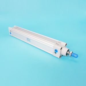 Square Aluminum Profile Diameter 32mm DNC Air Piston Double Acting Pneumatic Cylinder