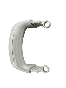 Custom Injection Molded 1*2 Cavity Plastic Assisted Molded Handles with Various Finish and Texture PC+ABS Material