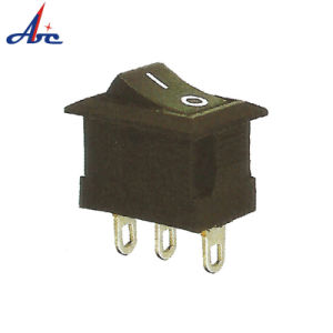 Kcd5-102 on-on Mini 3pin IP40 Spst Hair Dryer Rocker Switch