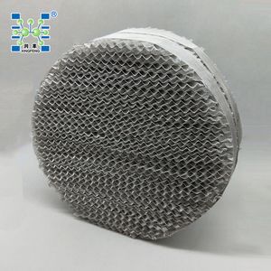 Stainless Steel Metal Wire Gauze Corrugated Structured Packing