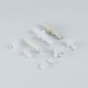 Precision Process Machining CNC Turned Part Prototyping Custom Peek Plastic Products