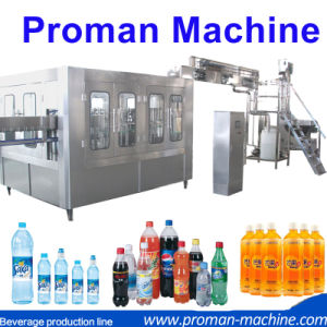 2017 New Automatic Carbonated Soft Drinks Filling Machine Production Plant