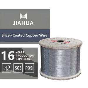 Factory Direct Hot Selling Price Silver Plated Copper Wire