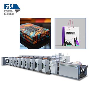 High Speed 4 6 8 Color Roll to Roll Flexo/Flexographic Printing Print Machine for Plastic Bag /Film /Paper Cup