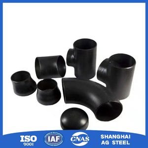 90 Degree/45 Degree Seamless Steel Welded Carbon Steel Elbow/ Reducer/ Tee/ Cap Pipe Fitting