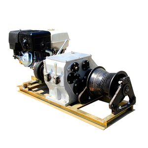 Engine Powered Winch 3t 5t 8t Fast Speed Engine Driven Winch