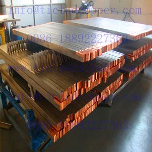 Titanium Clad Copper Bar for Eletrolysis/ Titanium Clad Copper Bar for Electroplating