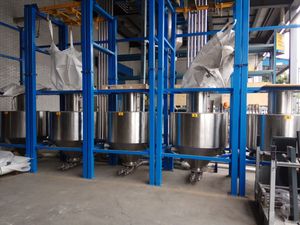 Plastic Granulars Bulk Material Big Bag Unloader