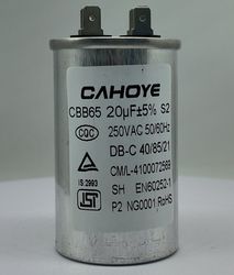 OEM Parts Cbb65 AC Circle Motor Capacitor 20UF 250V for Film Air Conditioner