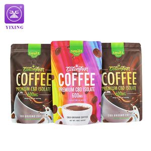 Resealable Roast Coffee Bags with Valve 250g 500g Coffee Packaging