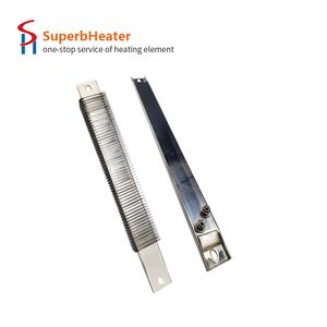 Industrial Square Stainless Steel Finned Heater Heating Element