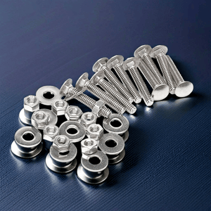 Premium Heavy-Duty Stainless Steel Carriage Bolts with Square Collar for Secure Fastening