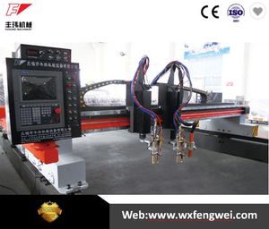 Gantry CNC Plasma/Flame Cutting Machine for Metal Sheet Processing