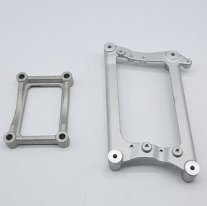 Custom CNC Machining Machinery Parts Aluminum Auto Accessories Spare Parts Metal Motorcycle Machinery Lost Wax Support Bracket Casting