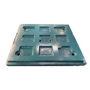 Durable Spray Painted Jaw Liner Parts for Aggregate Processing Plants