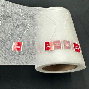 Pyramid Tea Bag Filter Packaging Biodegradable with String Paper Tag