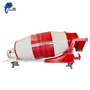 2-12m3 Concrete Mixer Body Construction Machinery Truck Cement Mixing Drum