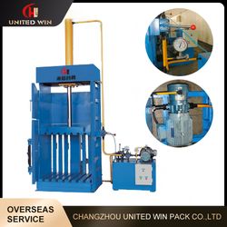 Vertical Four-Column Hydraulic Baling Press Machine for Container Bag