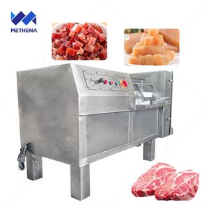 Industrial Commercial Fresh Cold Meat Pig Feet Vegetable Fruit Carrot Cube Cheese Dicing Cutter Machine