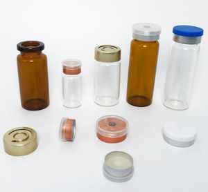 Glass Vials with Calibration Marks (for Volume Measurement)