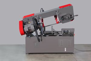 Electric Semi Automatic Iron Pipe Beam Steel Small Metal Cutting Band Saw