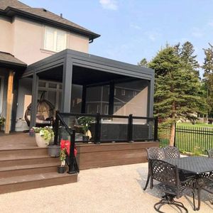Custom Powder Coated Aluminum Pergola for Patio, Backyard & Garden Terrace Entertainment