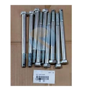 St-80/St-100/St-120 Spares#30122112#50508-C#114375-1#30160684#30172502#30175109-1 Bolt, Retainer Jaw. 5 X 6.5 Nut, Hex-Slotted (UNC-2B) for Iron Roughneck Parts