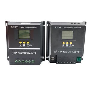 Versatile PWM Solar Charge Controller for 12V/24V Systems