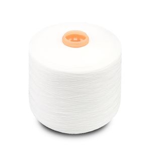 Top Quality Raw White Color Sewing Usage 100% Polyester Yarn