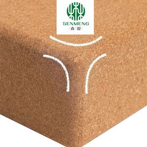 Eco Friendly Natural Cork Yoga Block for Stability and Balance Support