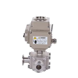 Durable Non-Retention Electric Ball Valve for Clean Water Systems