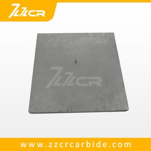 Zzcr Large Size 574mm Blank Tungsten Carbide Plate Tungsten Block