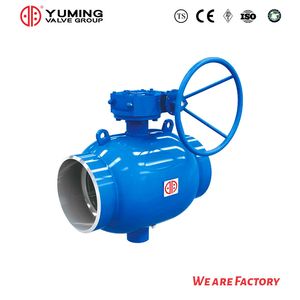 Fully Welded Trunnion Ball Valve Steel Welded Heating Ball Valve