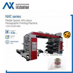 6 Color Flexographic Printing Machine
