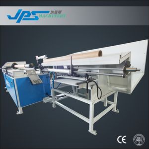 Servo Motor Controlled Single Knife PVC Plastic Pipe Paper Core Tube Cutter with Auto Loading and Unloading System