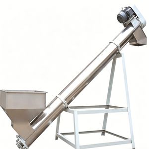 Heavy-Duty Customized Carbon Steel Screw Conveyor with Inverter Speed Control