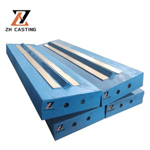 High Chrome Steel Martensitic Steel Plate Hammer Blow Bar Impact Crusher Wear Parts