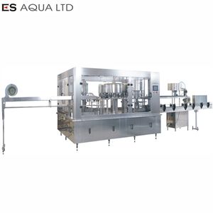 Drinking Pure Water Bottling Washing Filling Capping Line Plant Machine