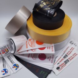 Single Face Slited Edge Polyester Satin Ribbon (PS1217XY)